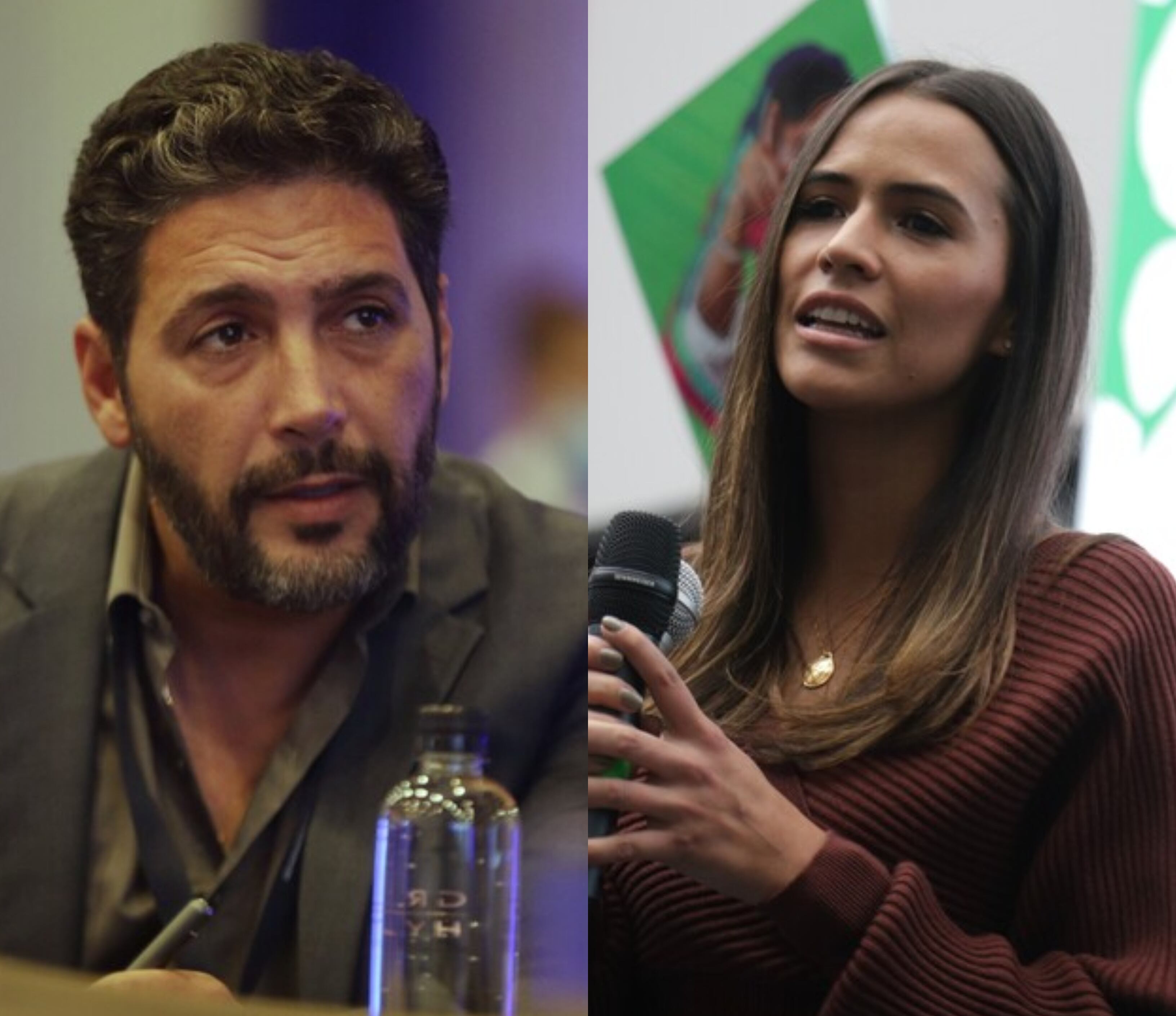 Agmeth Escaf y Mafe Carrascal. Foto: Colprensa.