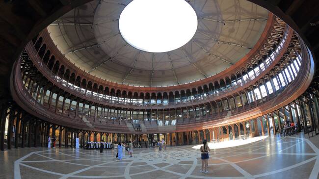 Serrezuela, en la actualidad. Antes era una plaza de toros. Foto: Getty Images.