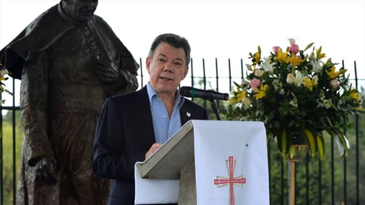 Santos descartó un cese bilateral al fuego