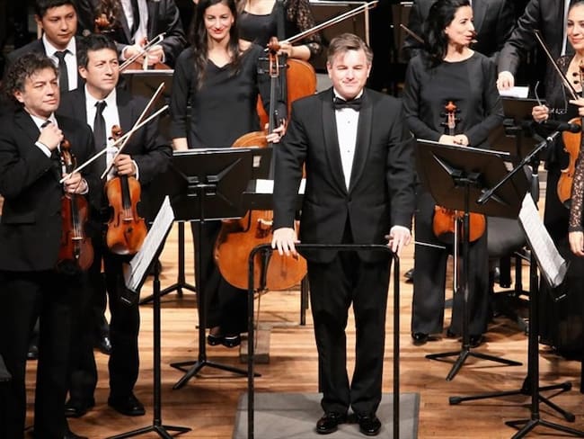Joachim Gustafsson, nuevo director musical titular de la Orquesta Filarmónica de Bogotá. Foto: Prensa Orquesta Filarmónica de Bogotá