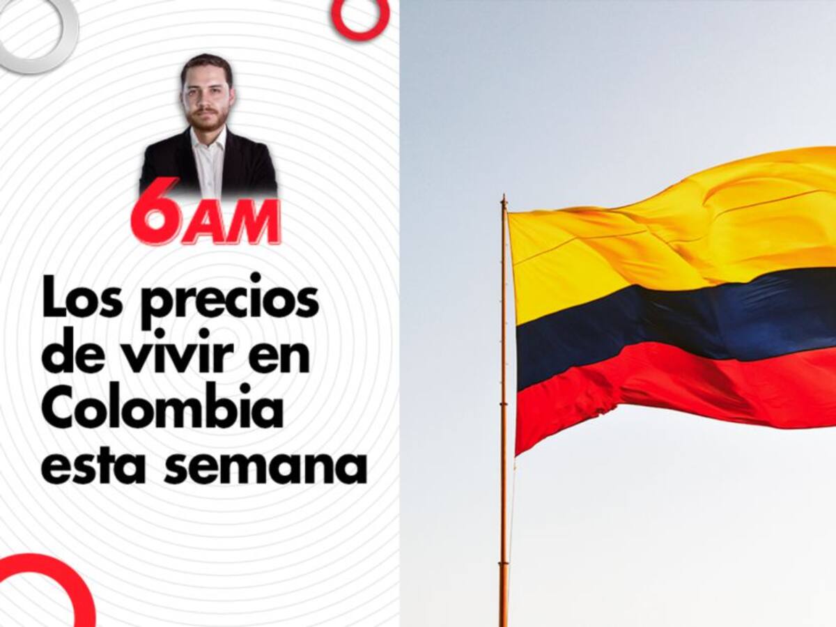 Los precios de vivir en Colombia esta semana