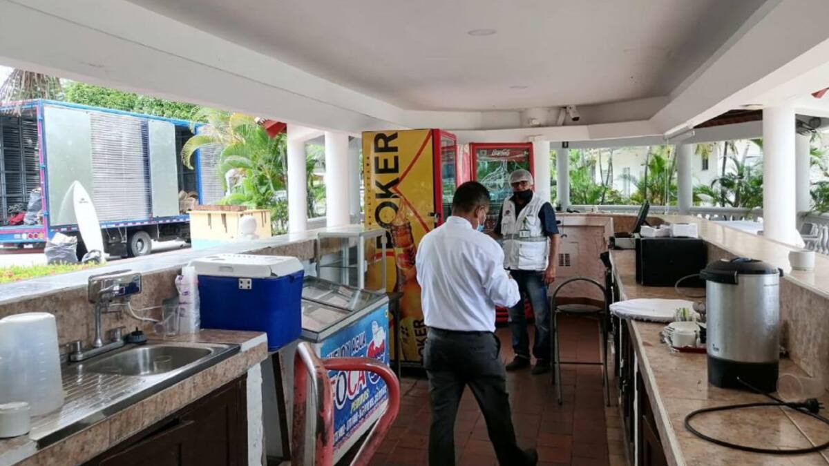 En el Huila realizan inspección a ventas de comidas y bebidas