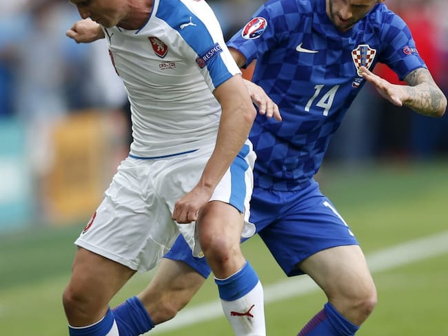 En Imágenes: El 2-2 entre Croacia y República Checa