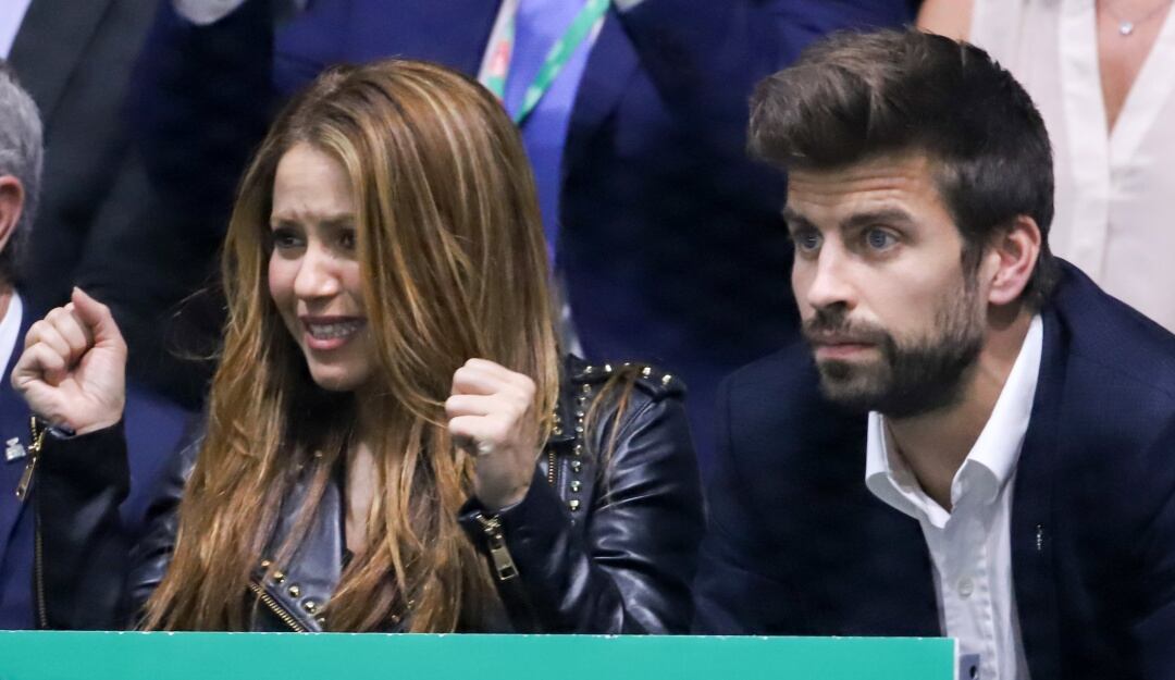 Shakira y Piqué en la Copa Davis 2019
