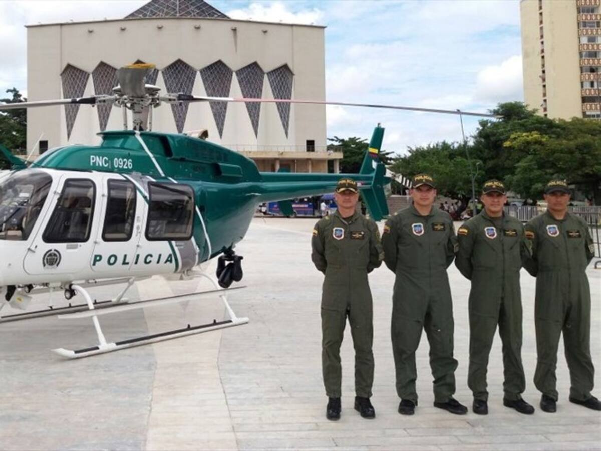 Con helicóptero, Policía de Barranquilla refuerza la vigilancia de la ciudad