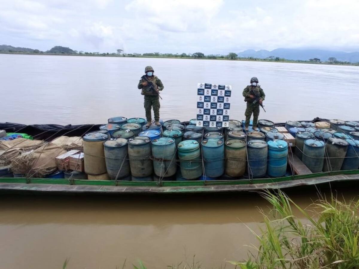 Armada incautó más de 15 mil galones de gasolina en el sur de Bolívar