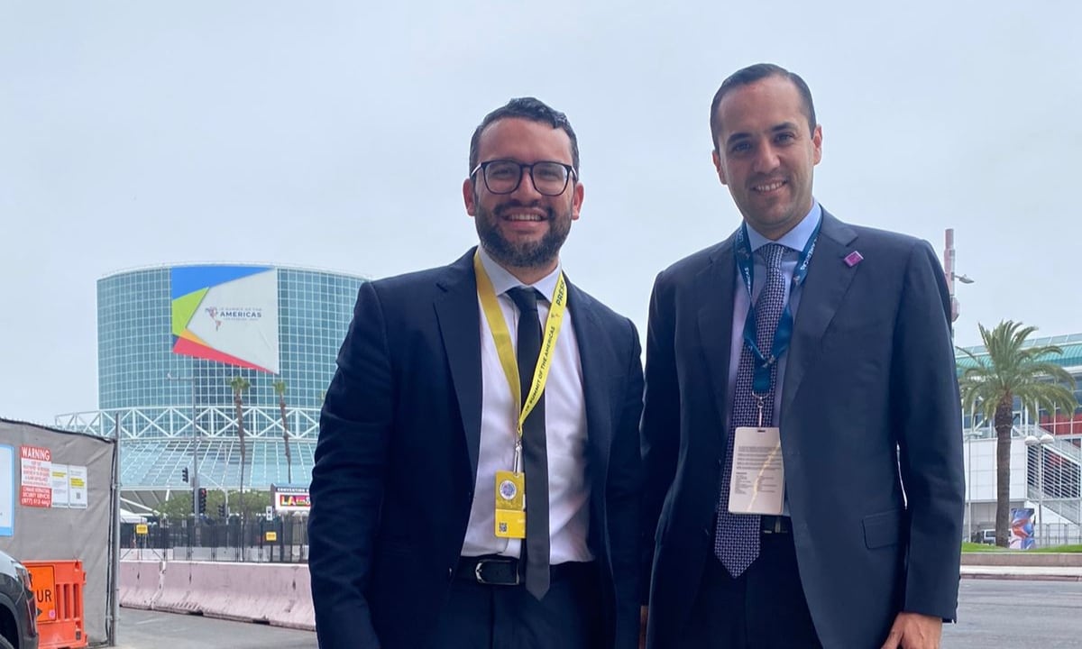 El ministro de Relaciones Exteriores de Ecuador, Juan Carlos Holguín, en diálogo con La W. Foto: Juan Cardozo.