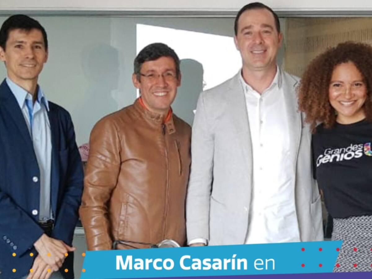 Marco Casarín y Microsoft Colombia