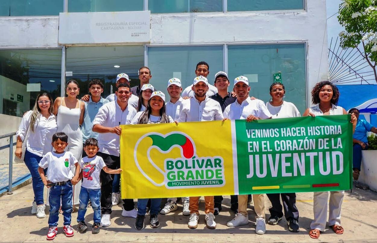 El Movimiento Juvenil Bolívar Grande se convierte en la fuerza juvenil más grande del departamento