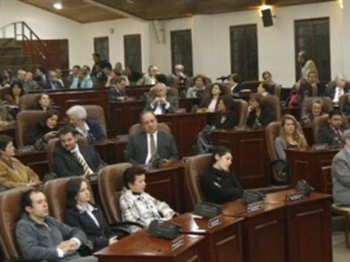 Lista la mesa directiva del Concejo de Bogotá