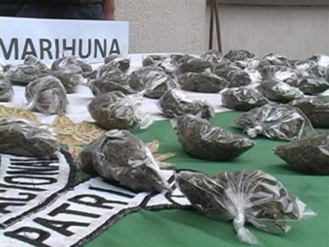 Incautan dos millones de dosis de marihuana en Ibagué