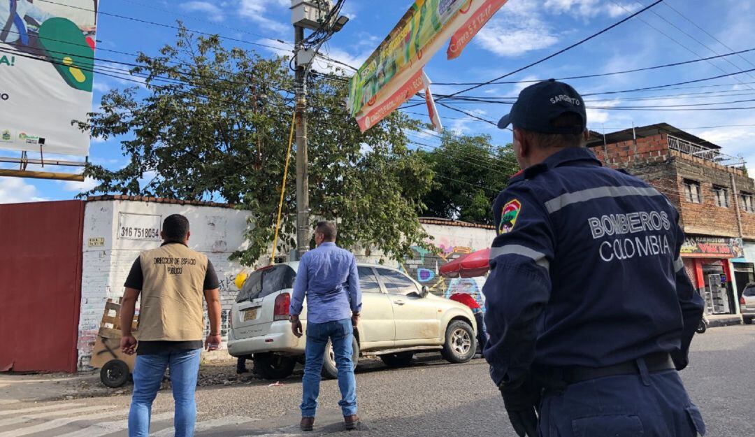 Estas piezas en su mayoría pertenecían a las diferentes campañas políticas que participaron de las pasadas elecciones