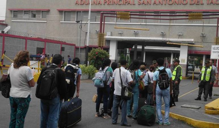 Aduana San Antonio del Táchira.