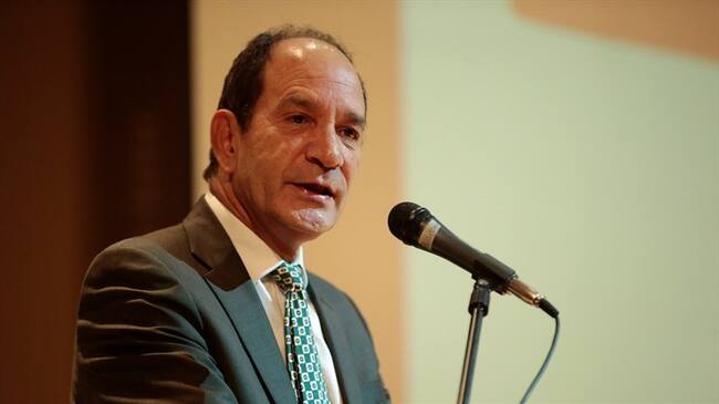 Juan Carlos Henao, rector de la universidad Externado de Colombia. Foto: Colprensa/Juan Páez