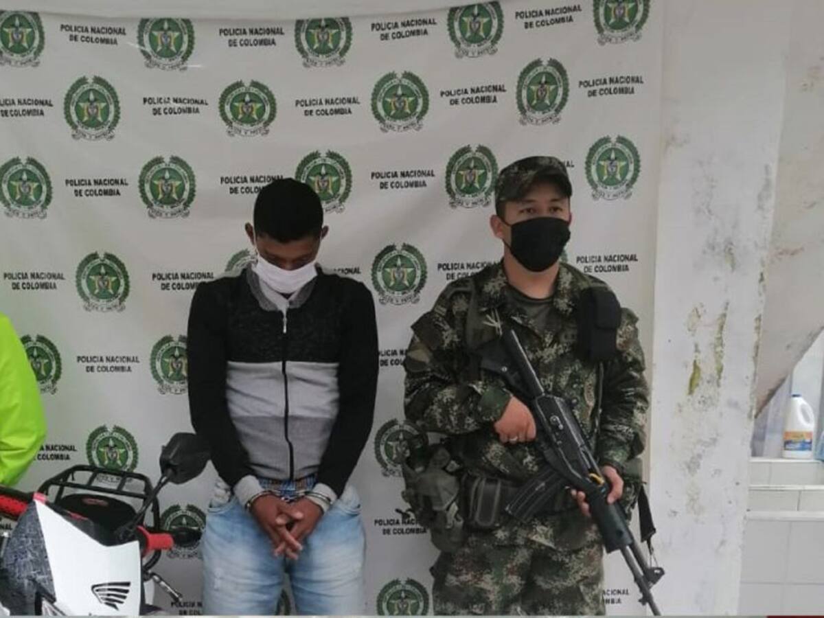 Capturan a dos disidentes de la Farc en el sur del Tolima
