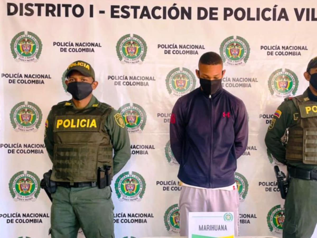 Policía capturó a presunto expendedor de droga en el norte de Bolívar