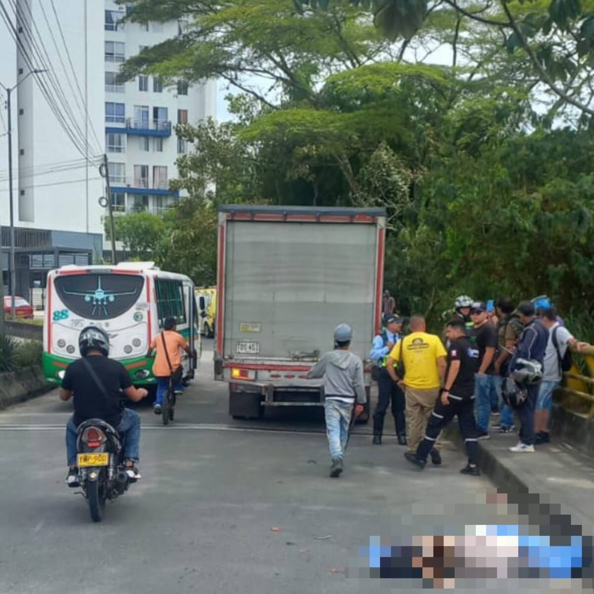 Adulta mayor falleció en accidente de Tránsito en Armenia tras evadir a un perro