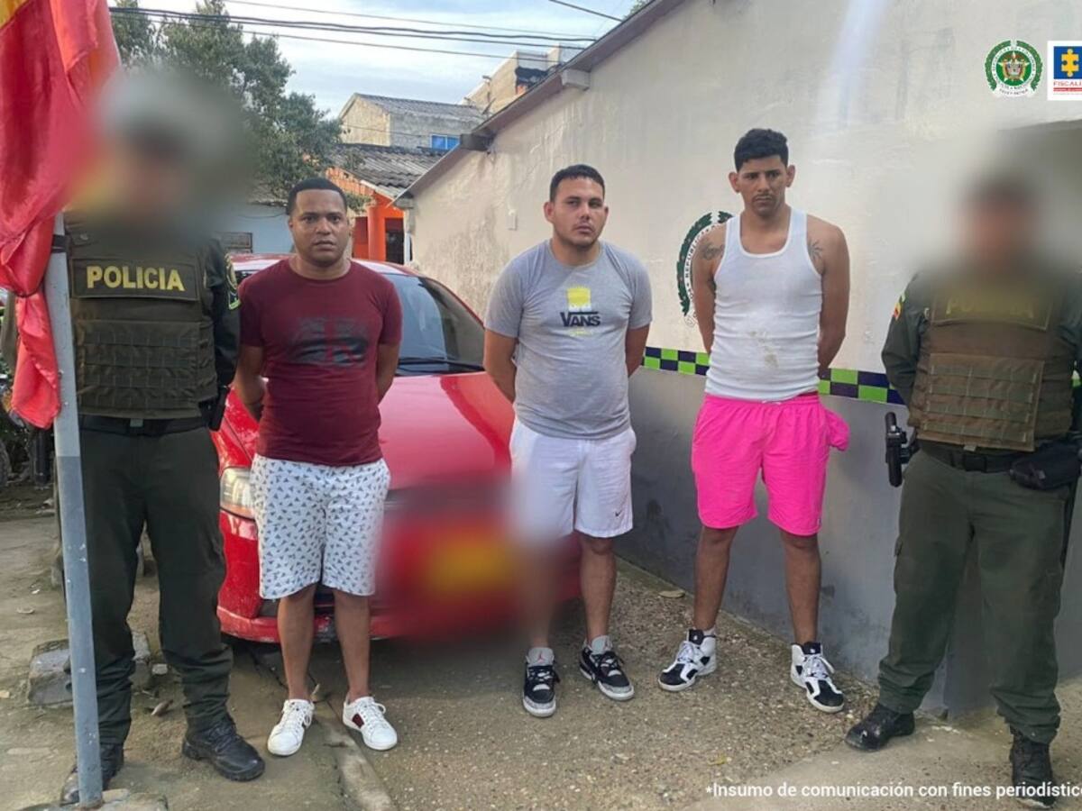 A la cárcel tres presuntos asesinos de venezolano en Cartagena