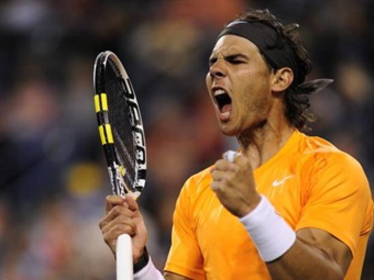 Rafael Nadal en semifinales de Indian Wells con muchas dificultades