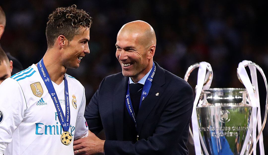 Cristiano Ronaldo y Zidane
