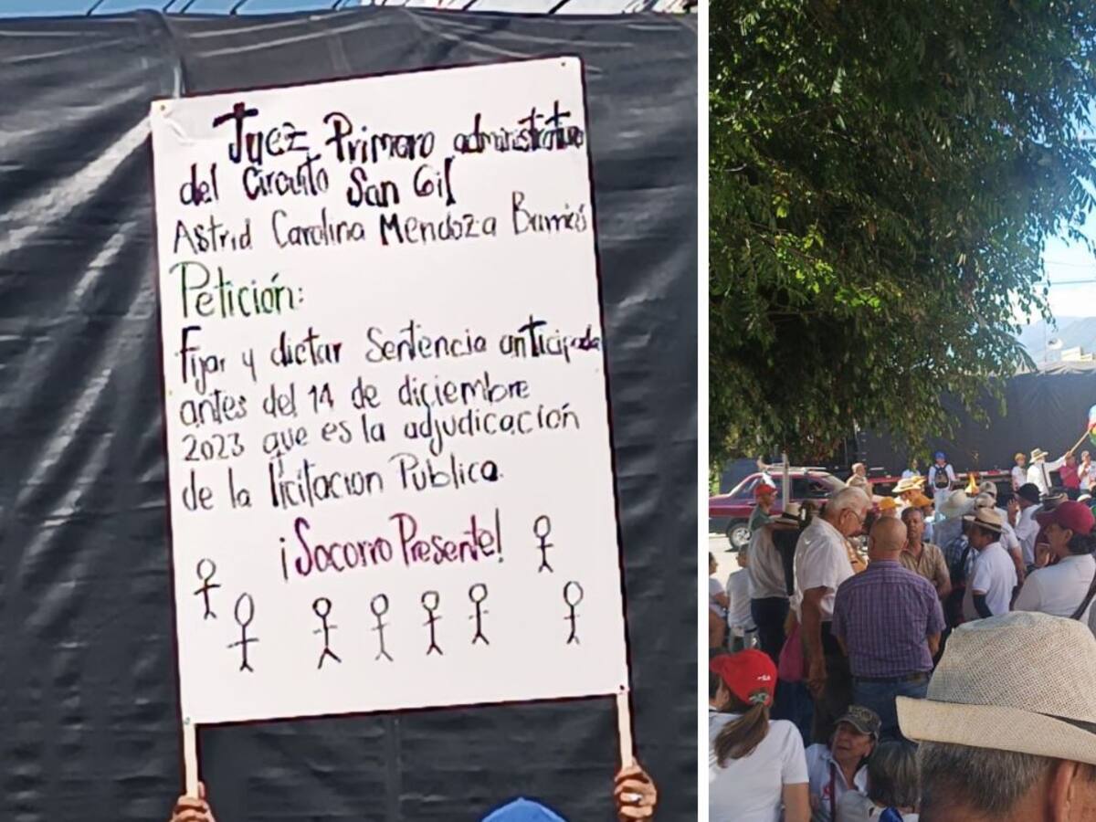 Admiten demanda que detiene la privatización del alumbrado en El Socorro