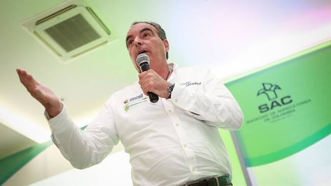 Aurelio Iragorri, ministro de Agricultura. Foto: Colprensa