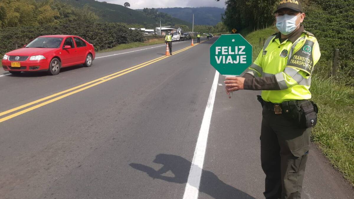 Más de 40.000 mil vehículos se movilizaron por las vías de Caldas