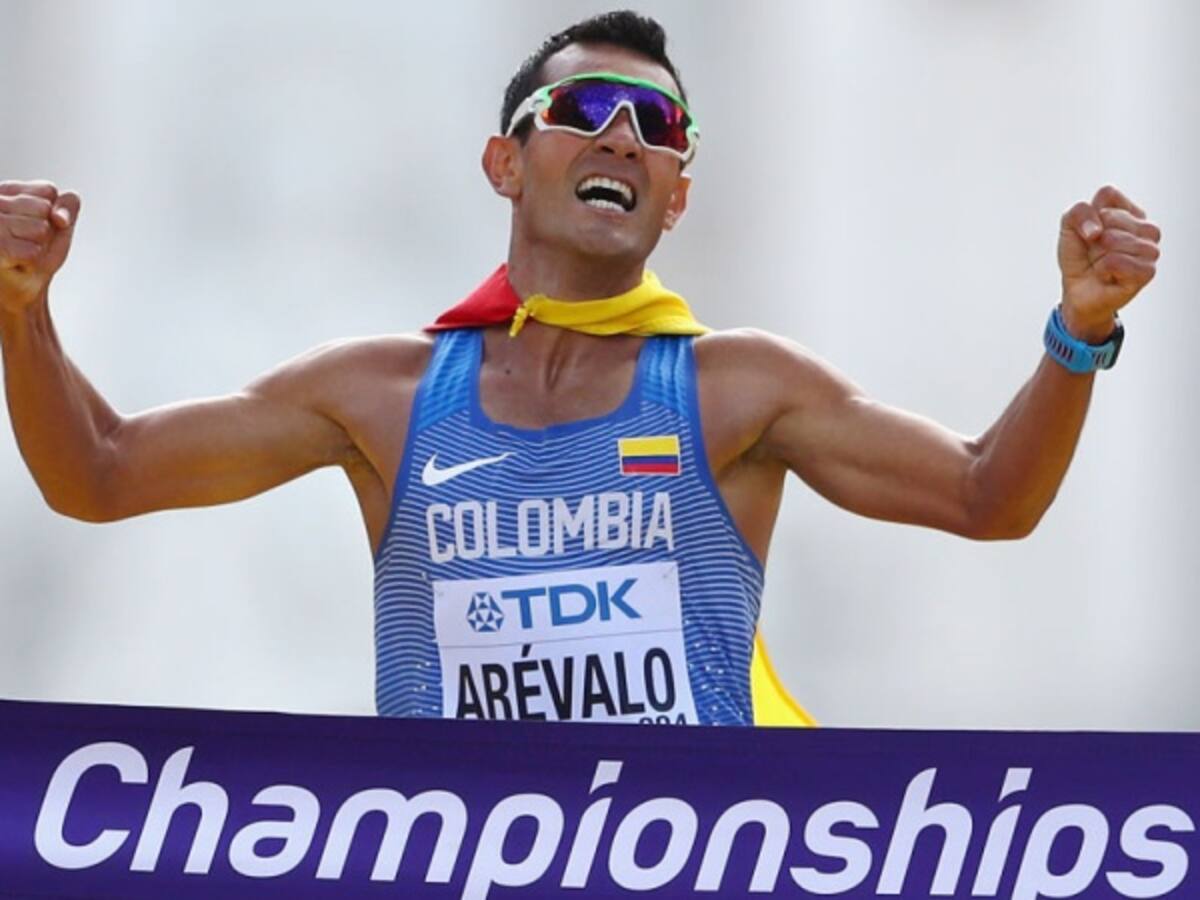 Colombia se baña de oro: ¡Éider Arévalo, campeón Mundial en los 20 km marcha!