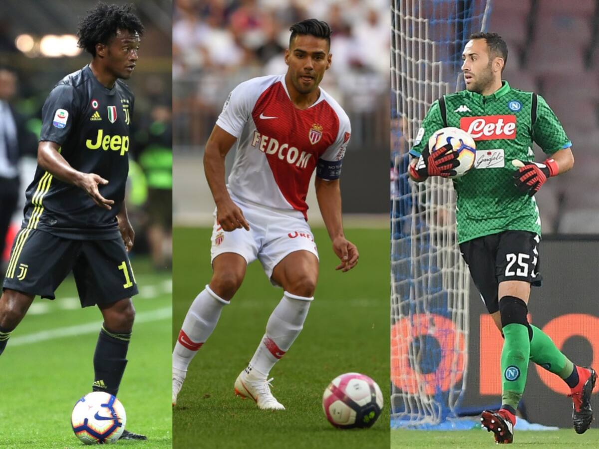 Prográmese con los partidos de los jugadores colombianos en Champions