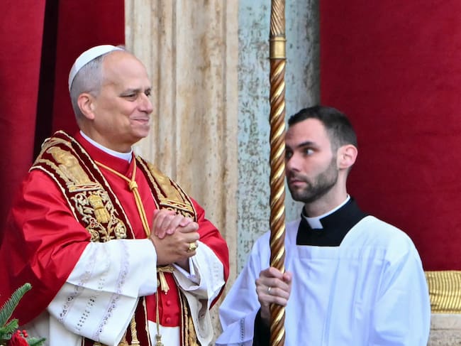 Papa León XIV. Foto: AFP.