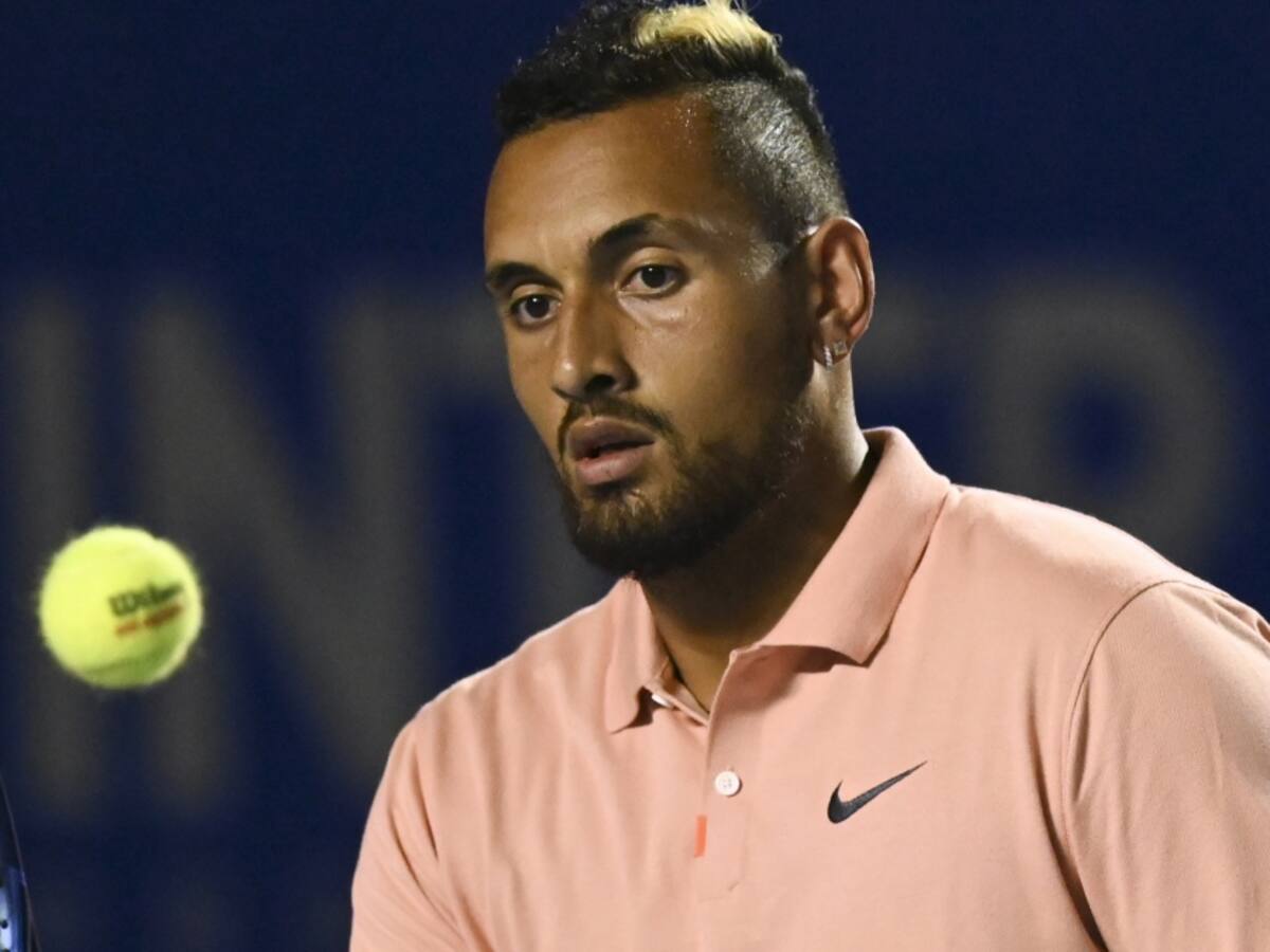 Nick Kyrgios no jugará en el US Open por los riesgos del coronavirus