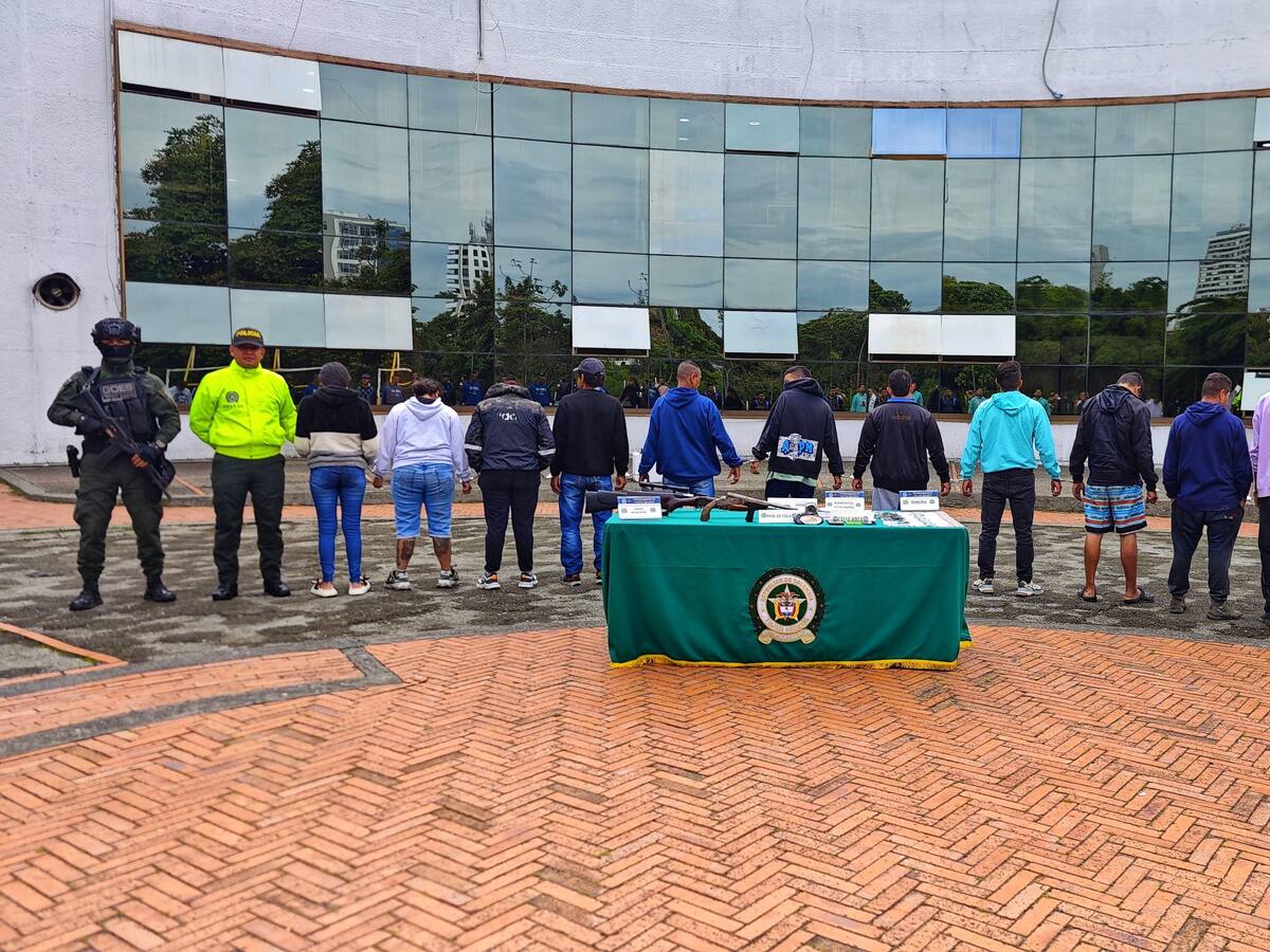 Cayó banda delincuencial conformada por una misma familia en Génova, Quindío