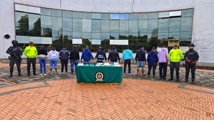 Coronel Luis Fernando Atuesta, comandante de la Policía del Quindío