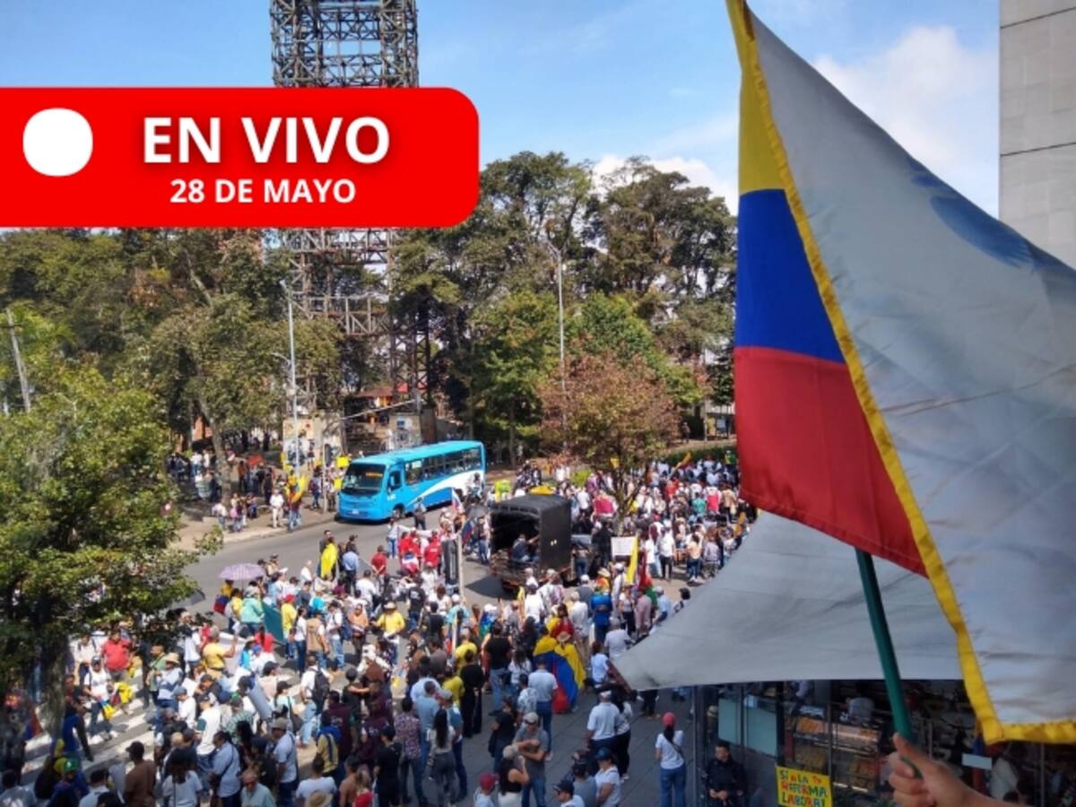 Cómo va el PARO Nacional hoy en Colombia 🔴: EN VIVO de marchas por ciudades y últimas noticias