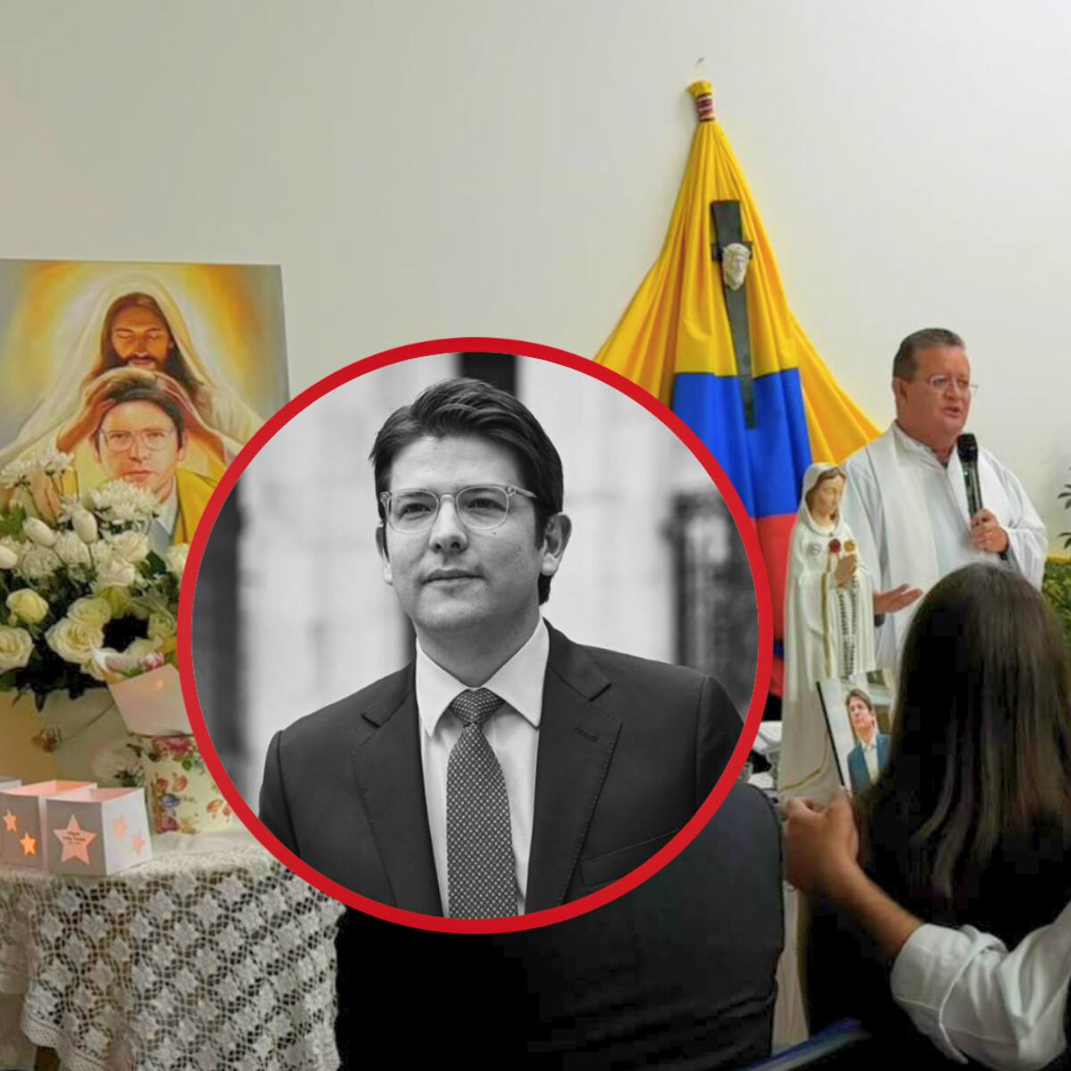 Entre flores y recuerdos: así fue el homenaje a Miguel Uribe un año después del atentado
