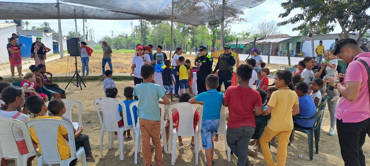 Policía Bolívar se toma a Magangué en un barrido preventivo por la seguridad