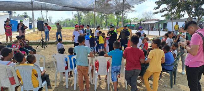 Policía Bolívar se toma a Magangué en un barrido preventivo por la seguridad