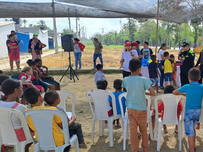 Policía Bolívar se toma a Magangué en un barrido preventivo por la seguridad