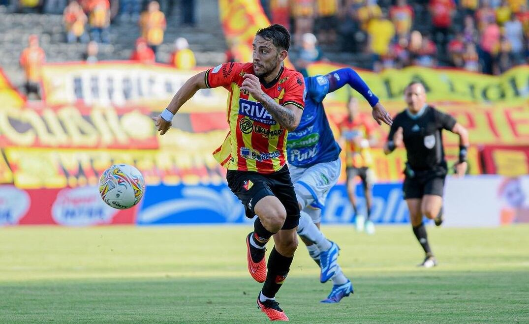 Gonzalo Lencina, delantero del Deportivo Pereira / Foto: gonzalencina97