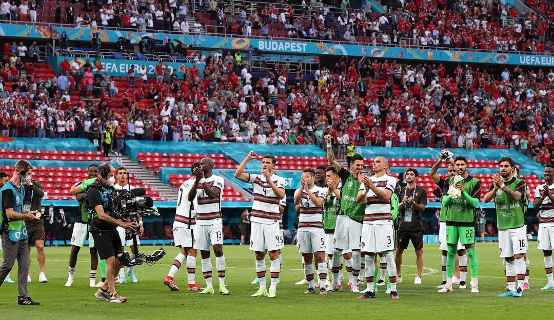 Portugal inicia con pie derecho luego de sufrir ante Hungría en la Eurocopa
