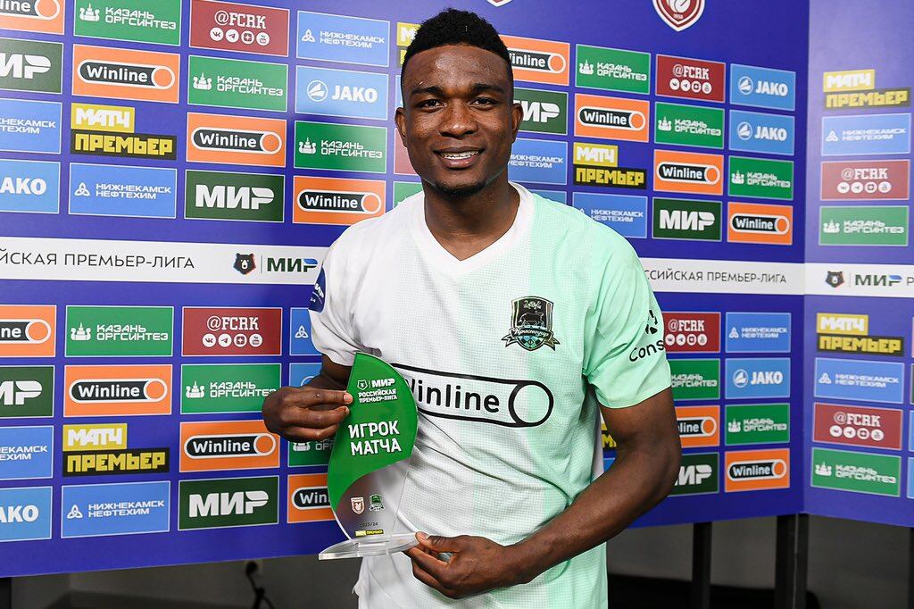 Jhon Córdoba sigue sumando goles en Rusia / @FCKrasnodar