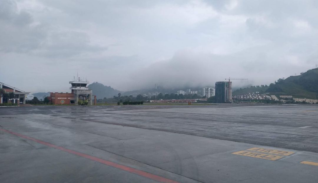 Aeropuerto La Nubia de Manizales - Imagen de archivo.