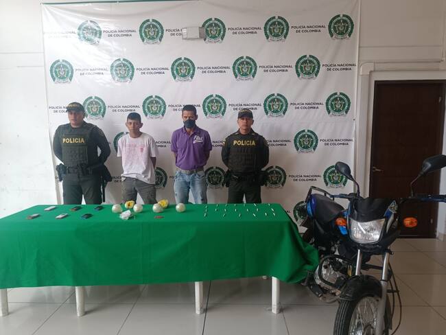 Capturados hombres cuando iban a lanzar droga a la cárcel