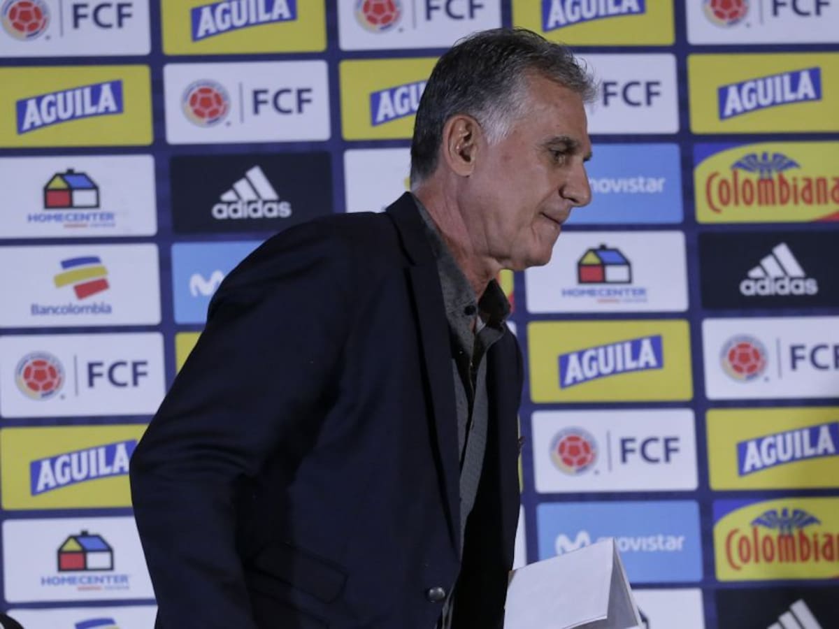 Carlos Queiroz se despide de la Selección Colombia, “con humildad me voy”