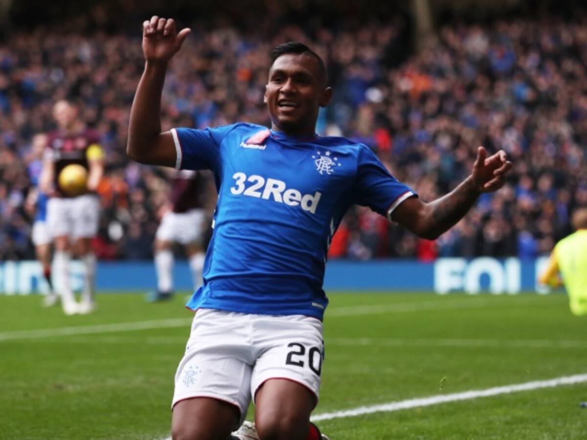 No para de marcar: Alfredo Morelos anotó para el triunfo del Rangers