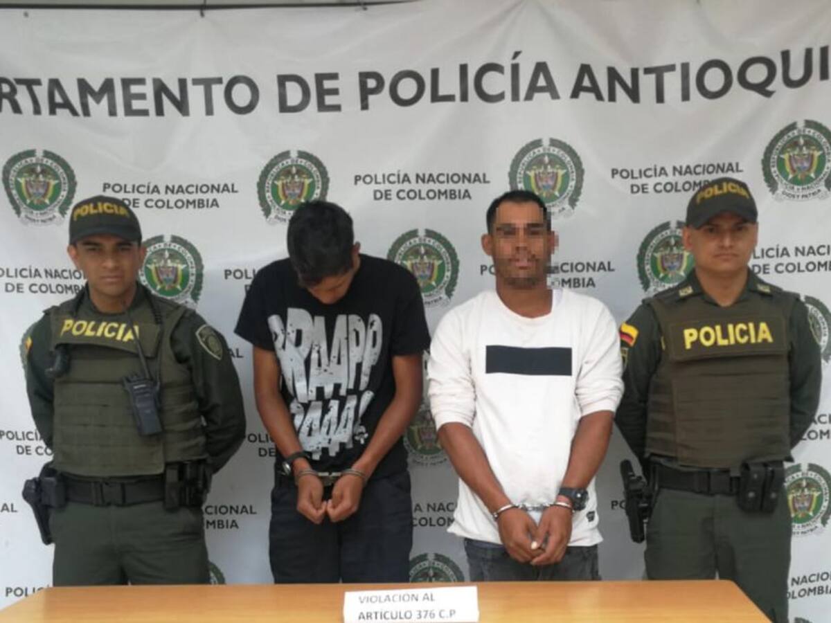 Capturan dos venezolanos en Marinilla, Antioquia