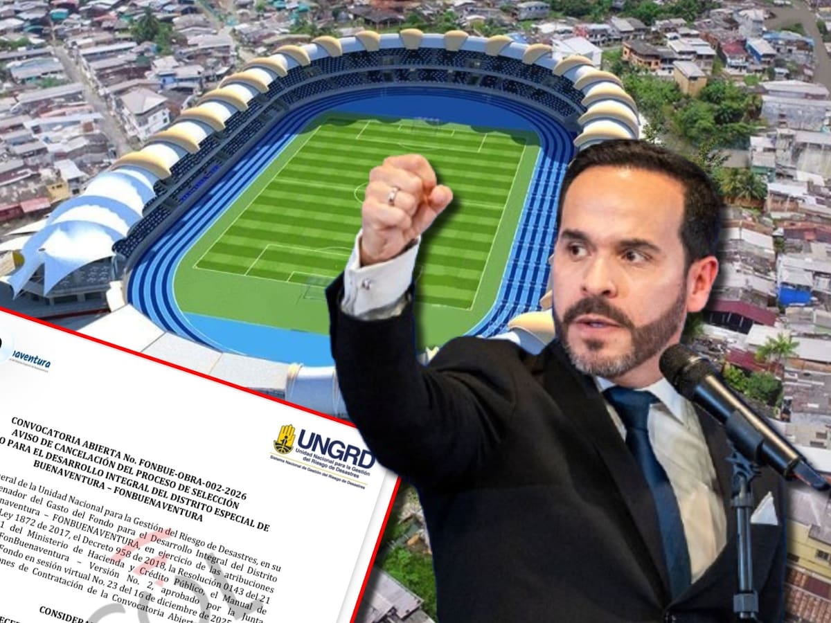 Gobierno de De la Espriella cancela licitación para el estadio Marino Klinger en Buenaventura