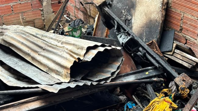 Así quedaron las pertenencias de los afectados. // Caracol Radio Cartagena