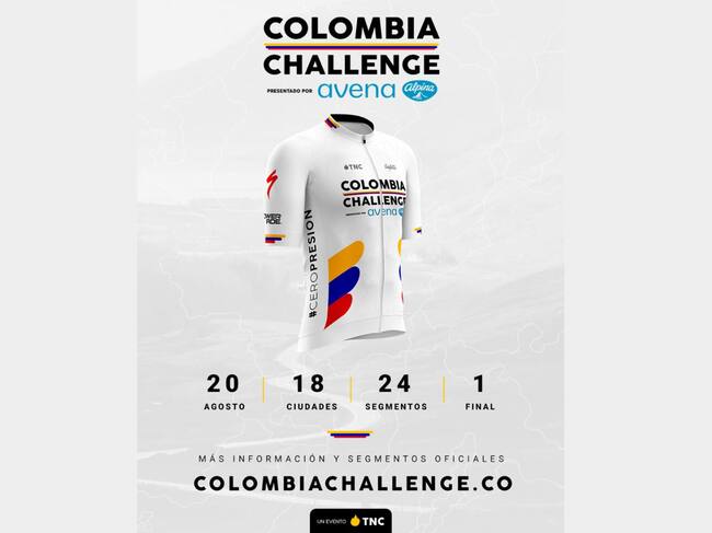 Colombia Challenge: innovadora carrera para ciclistas amateurs
