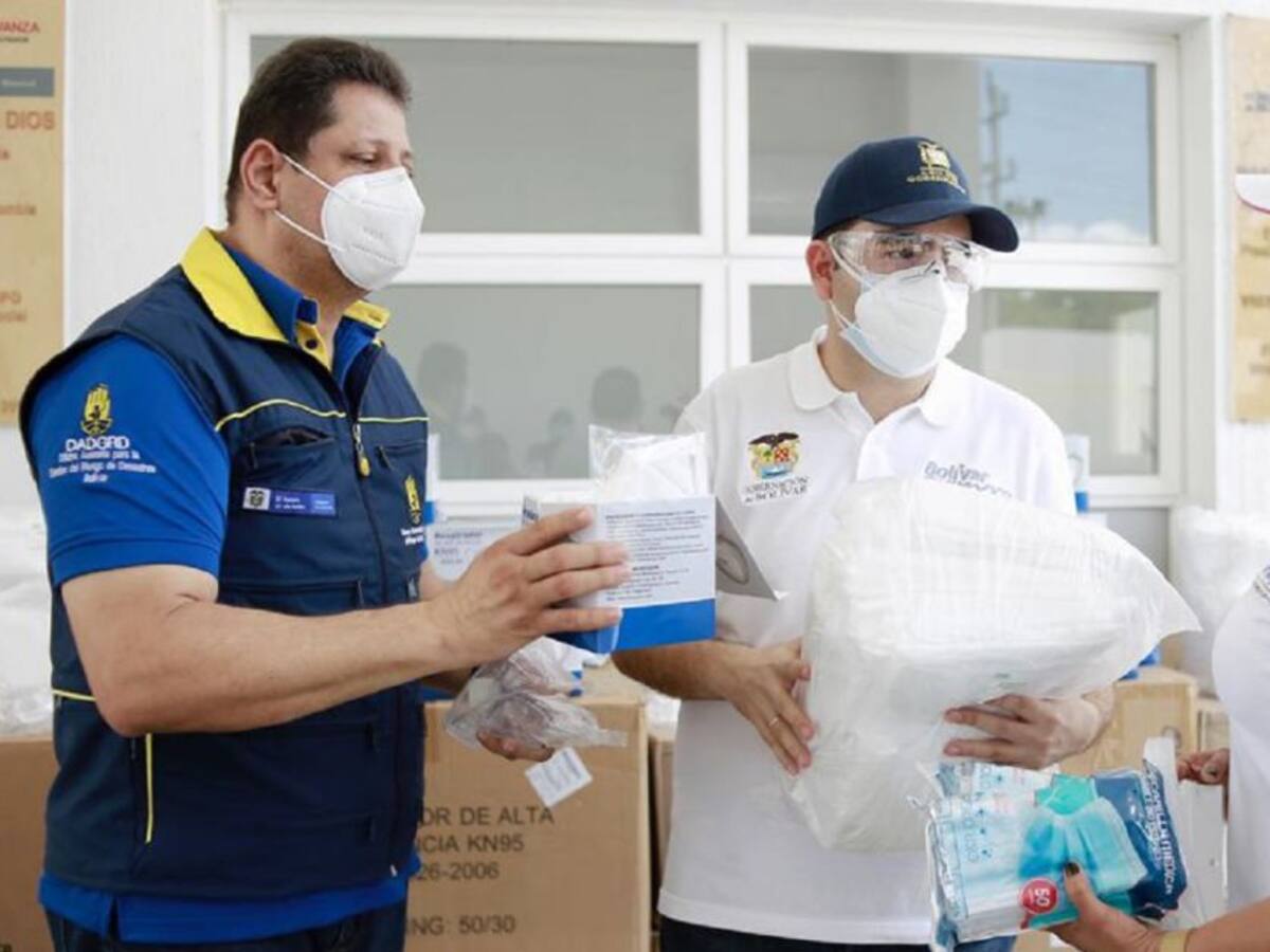 Entregan bioseguridad a hospitales de la Depresión Momposina en Bolívar